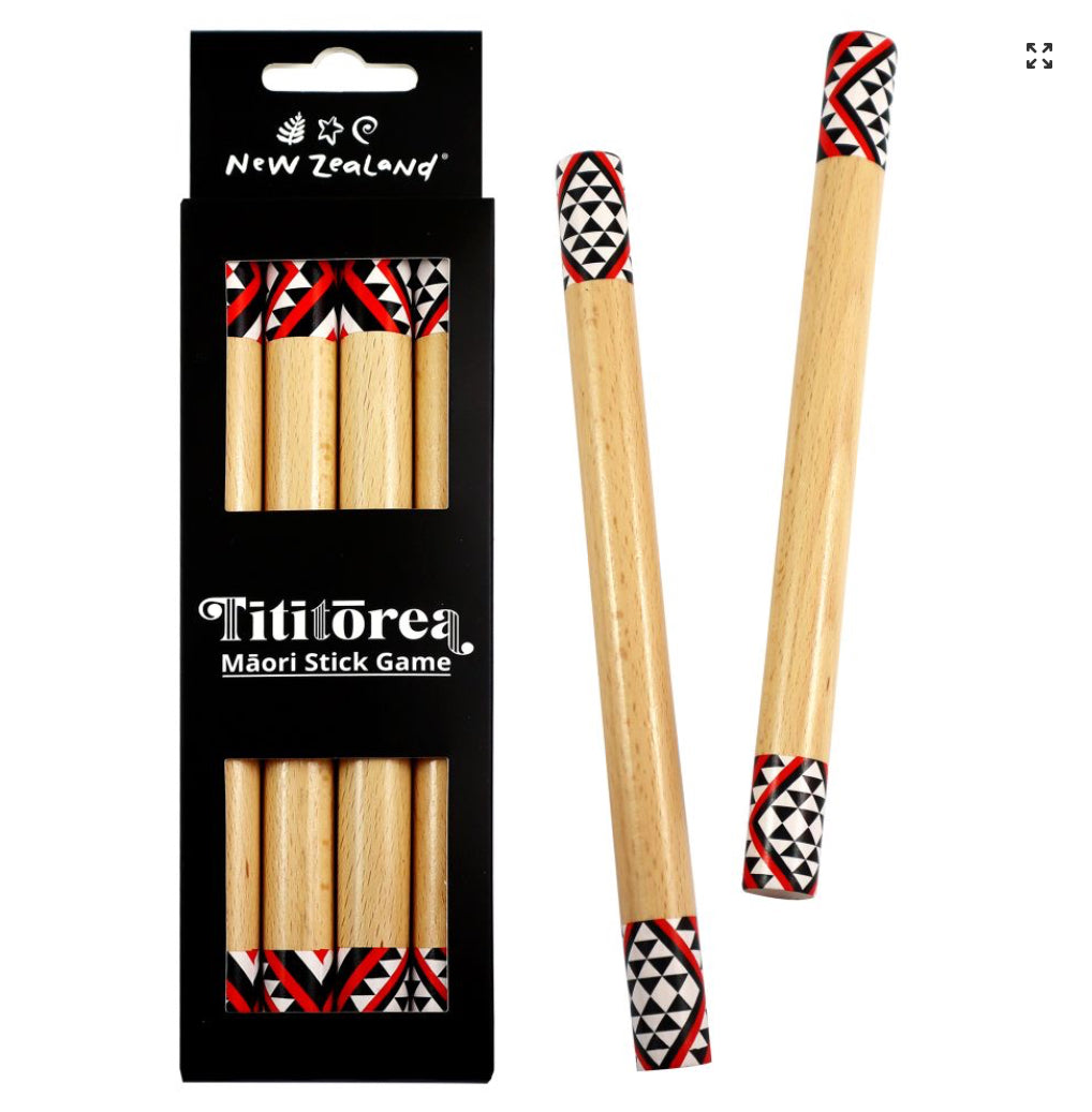 NZ Ti Rakau Game Set incl. 4 sticks