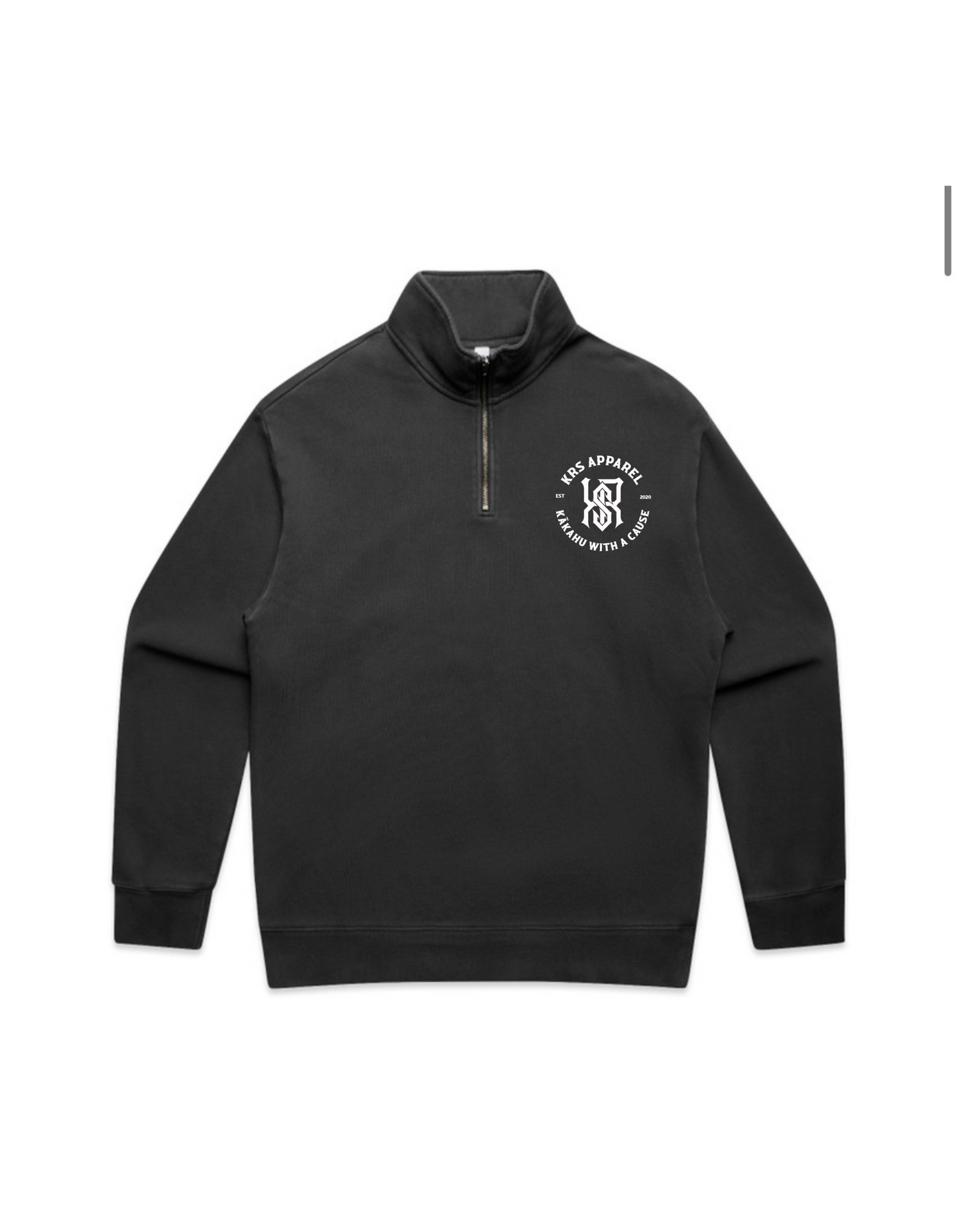 TINO RANGATIRATANGA GLOW & THE DARK HALF ZIP CREW