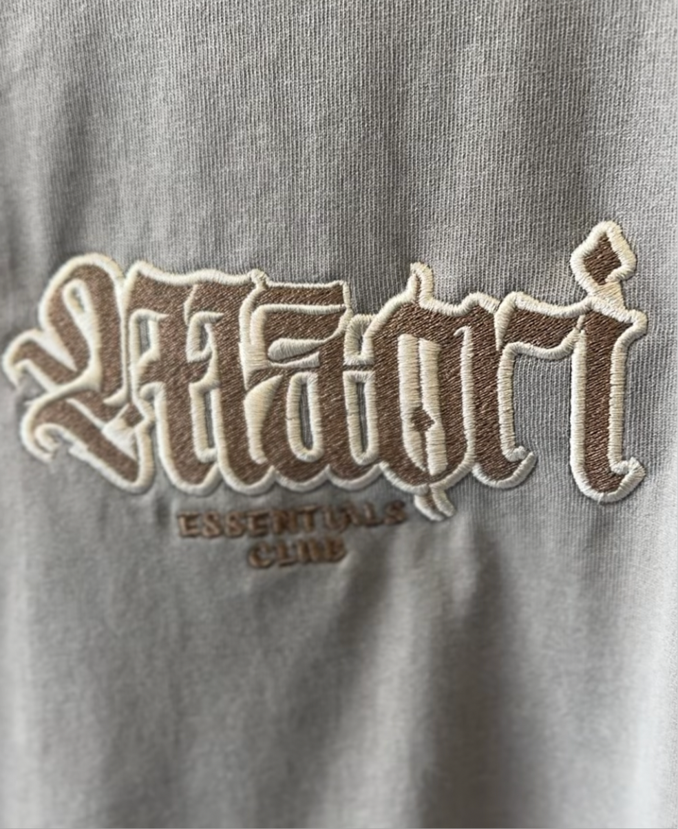 MĀORI ESSENTIALS CLUB HEAVY EMBROIDERED TEE