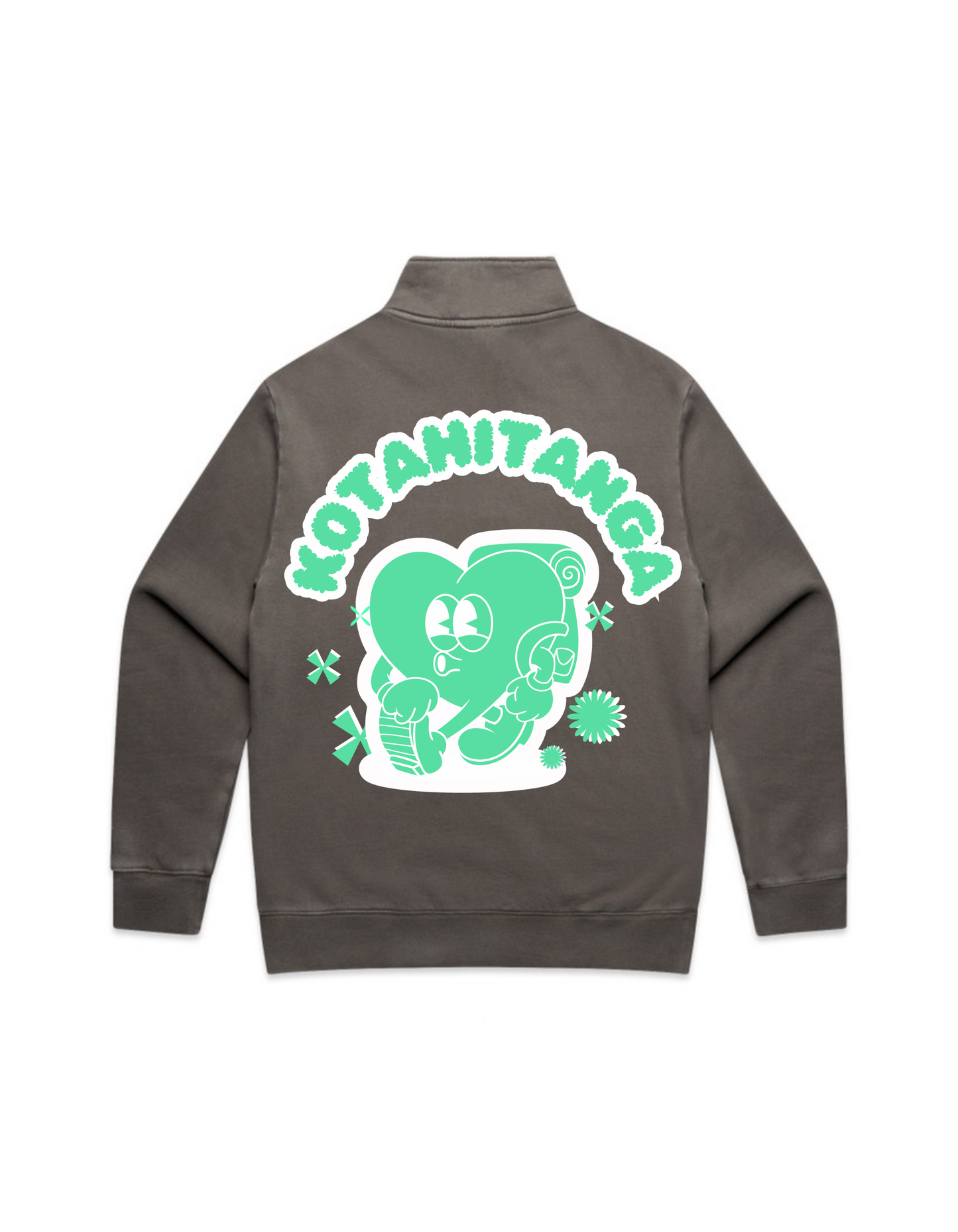 KOTAHITANGA GLOW & DARK HALF ZIP CREWS