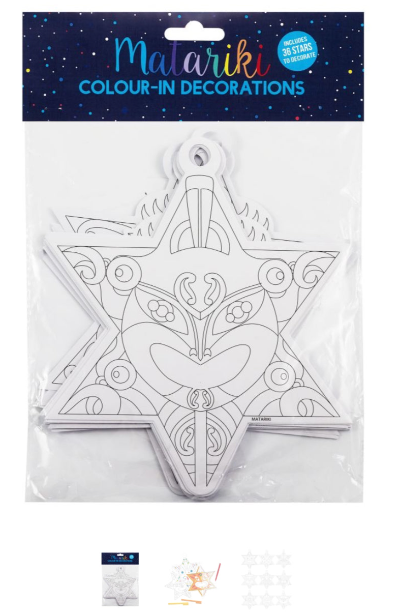 Matariki Colour-In