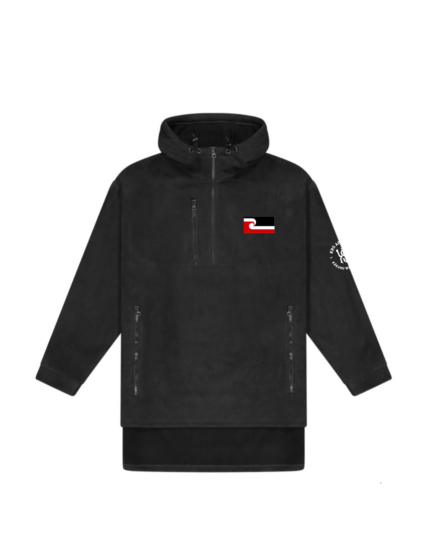 NEW PRE-ORDER TANGATA WHENUA WINDPROOF LINED FLEECE (NO FRONT ZIP)