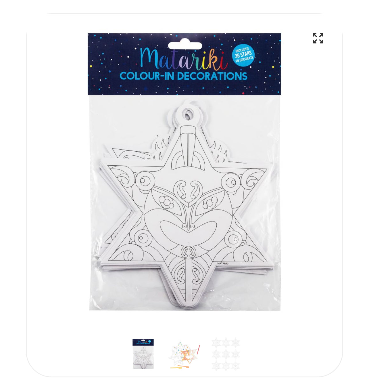 Matariki Colour-In