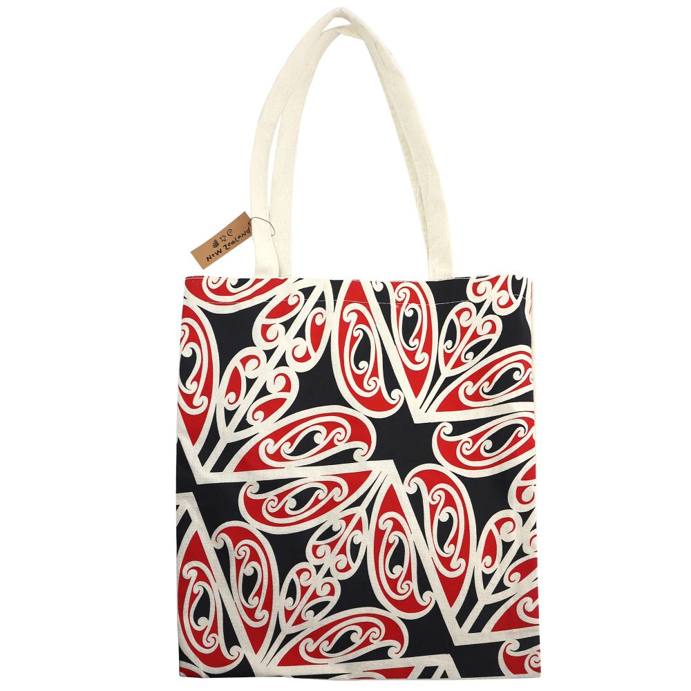 Cotton Tote Bag NZ Māori design