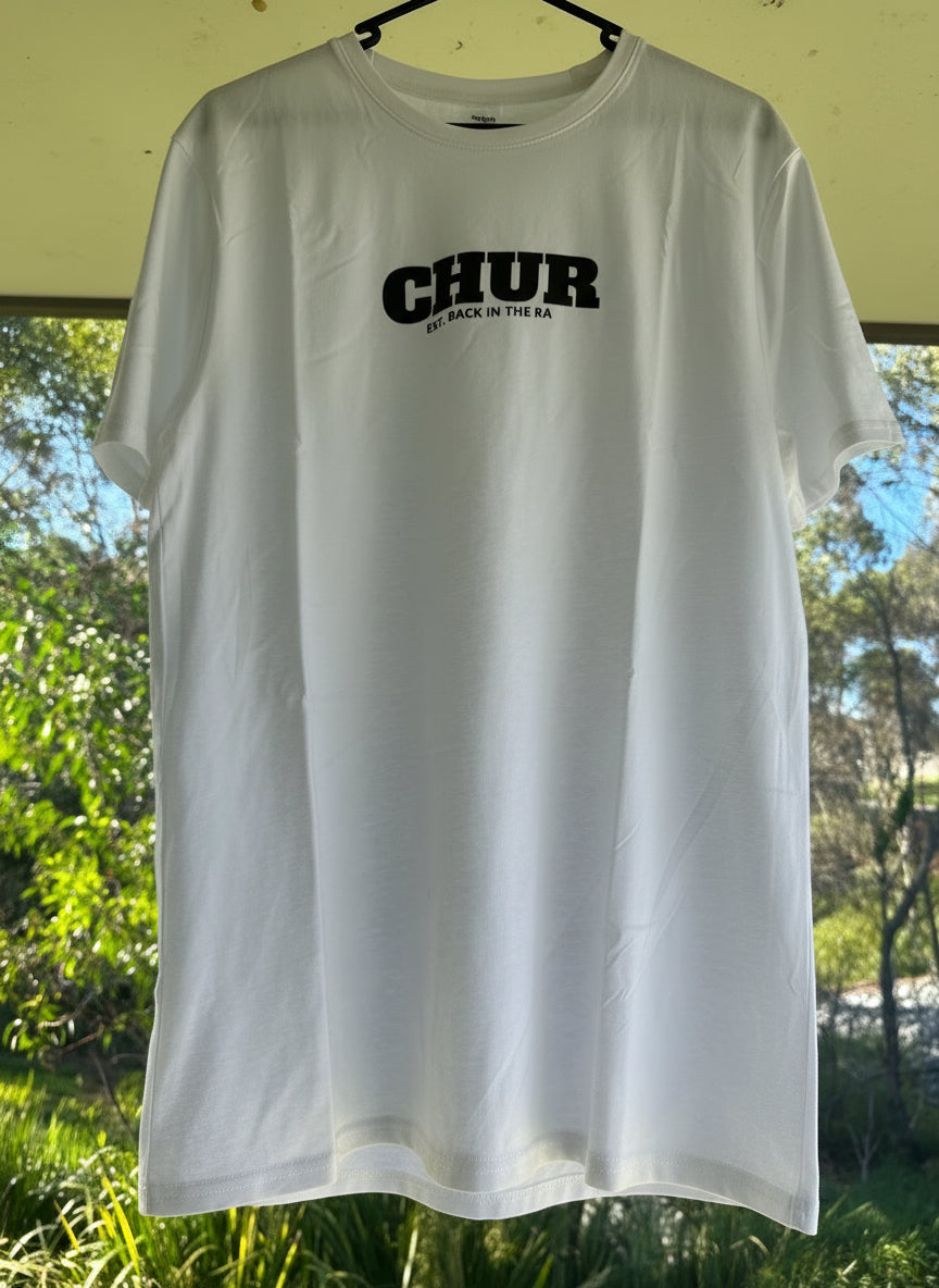 NEW CHUR BLOCK TEE