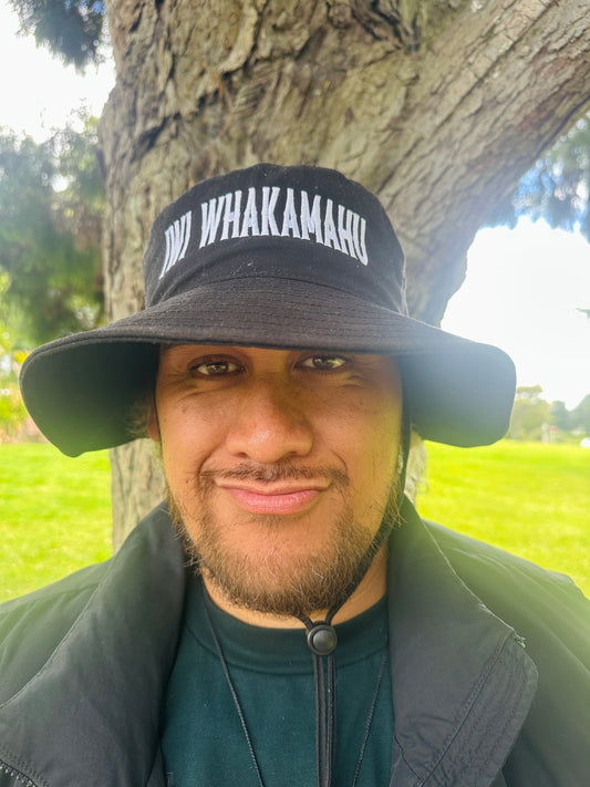 IWI WHAKAMAHU - WIDE BRIM DRAW STRING HEAL THE NATION BUCKY