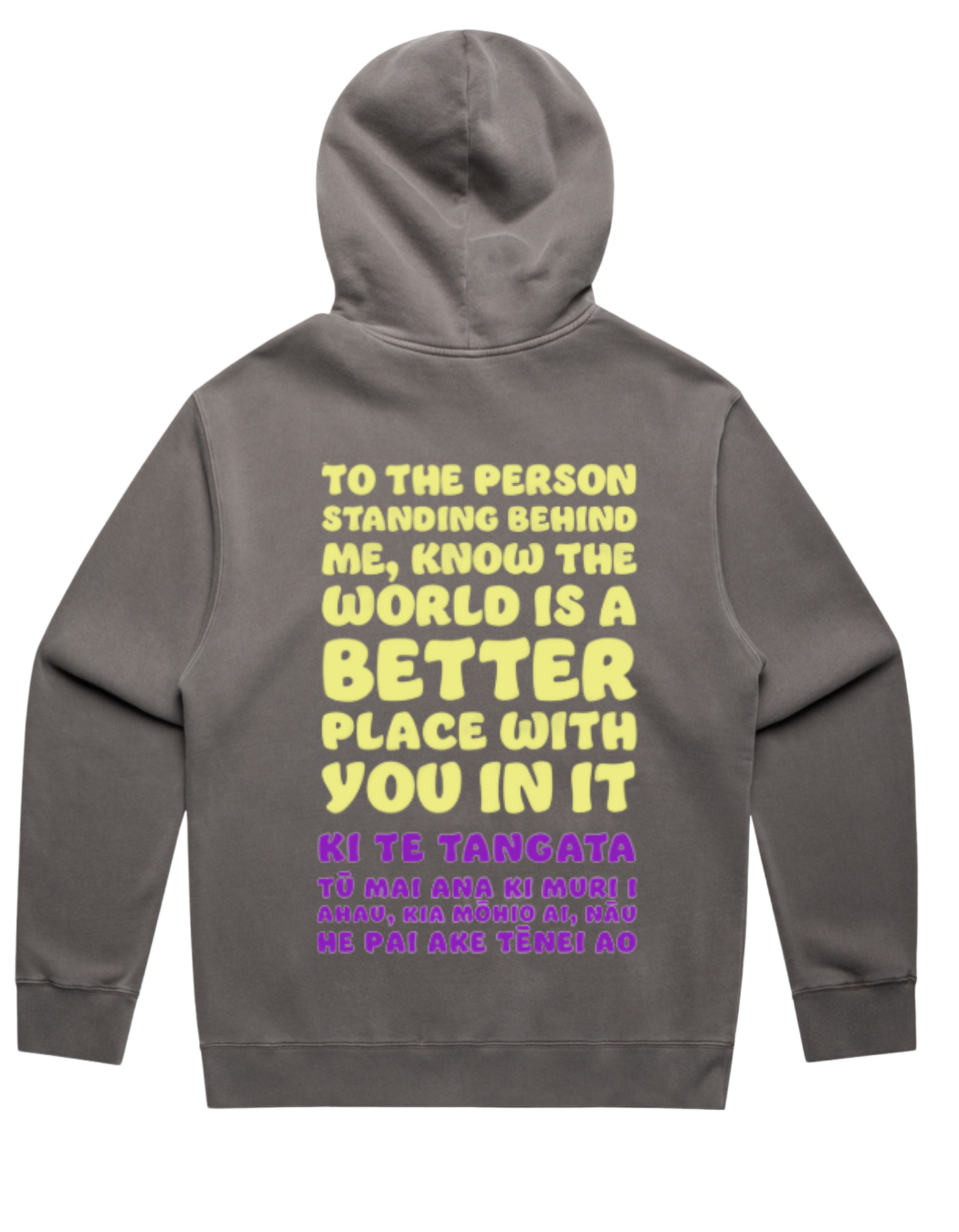 TO THE PERSON STANDING BEHIND ME RELAX HOODIES