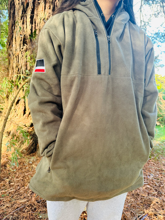 NEW PRE-ORDER TANGATA WHENUA WINDPROOF LINED FLEECE (NO FRONT ZIP)
