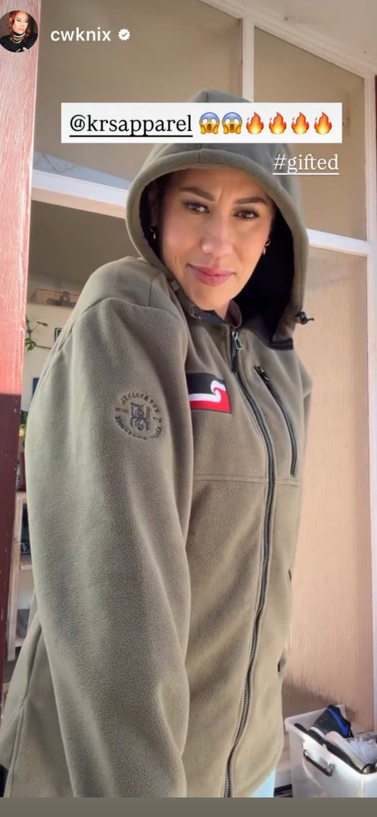 NEW ZIP UP PRE-ORDER TANGATA WHENUA WINDPROOF LINED FLEECE