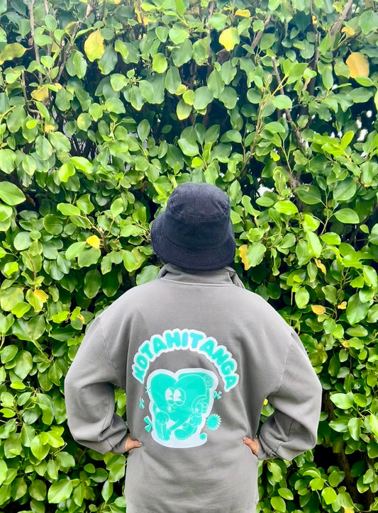 KOTAHITANGA GLOW & DARK HALF ZIP CREWS