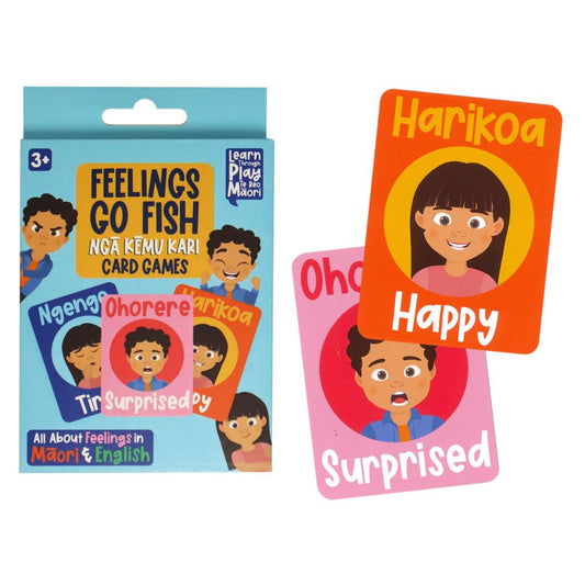 Go Fish Game Te Reo Feelings - Ngā Kare ā roto