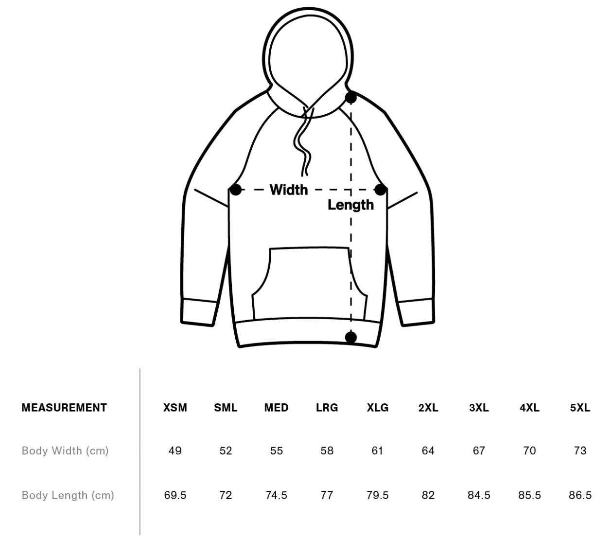 NEW PRE-ORDER CHUR HOODS
